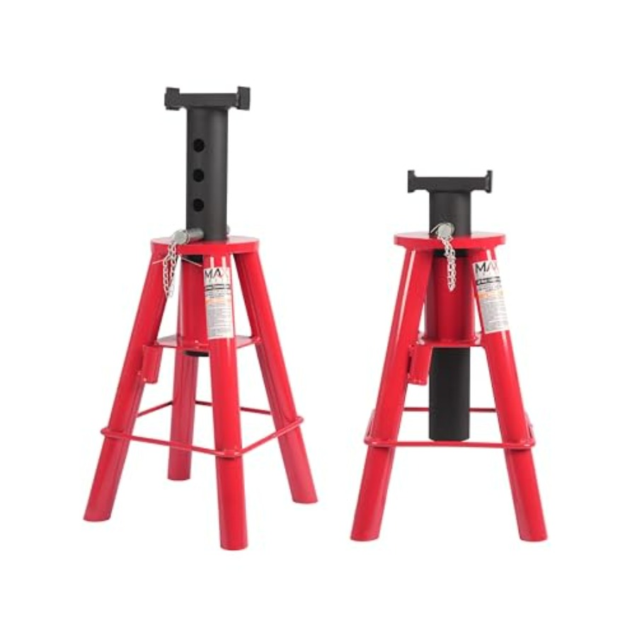 Heavy Equipment Jack Stands - 10 Ton 20000 lbs Ccity Heavy-Duty