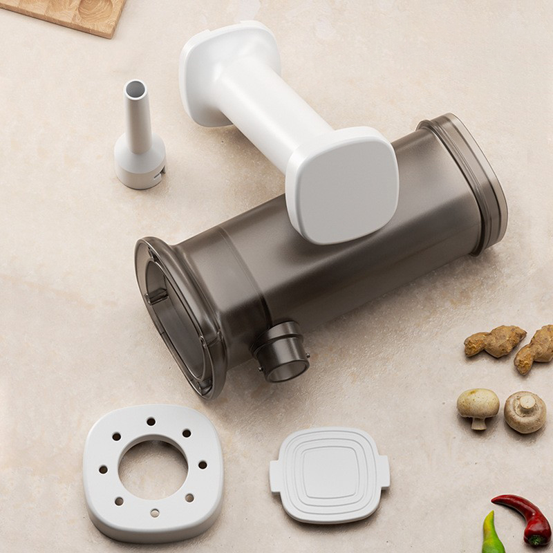 Heavy Equipment Grinder - Homemade Sausage Maker With Stuffing Pipe