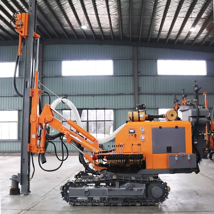 Heavy Equipment Mining - Heavy Duty Hydraulic Crawler DTH Drill