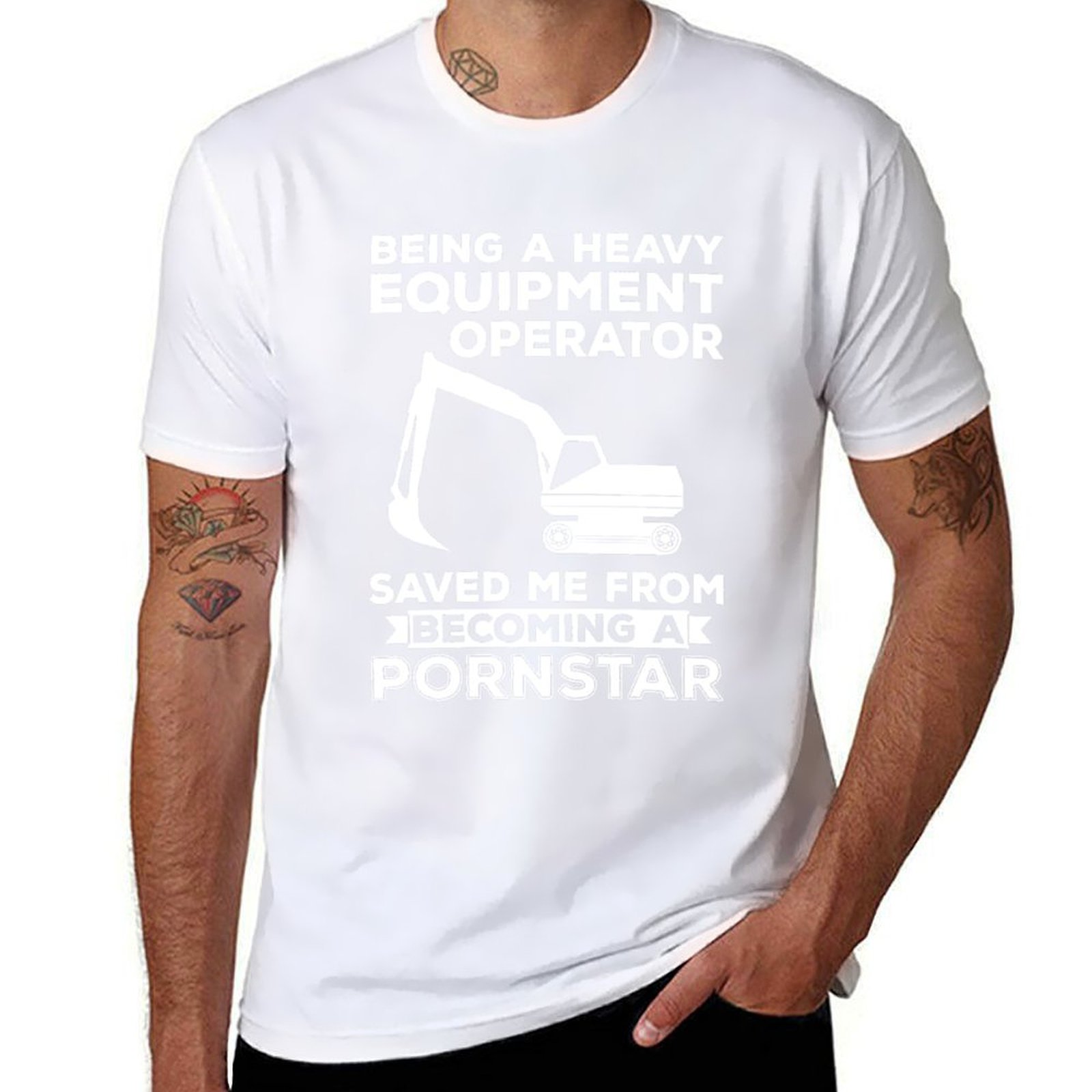 Heavy Equipment Operator Shirts - equipment excavator - operator digger heavy