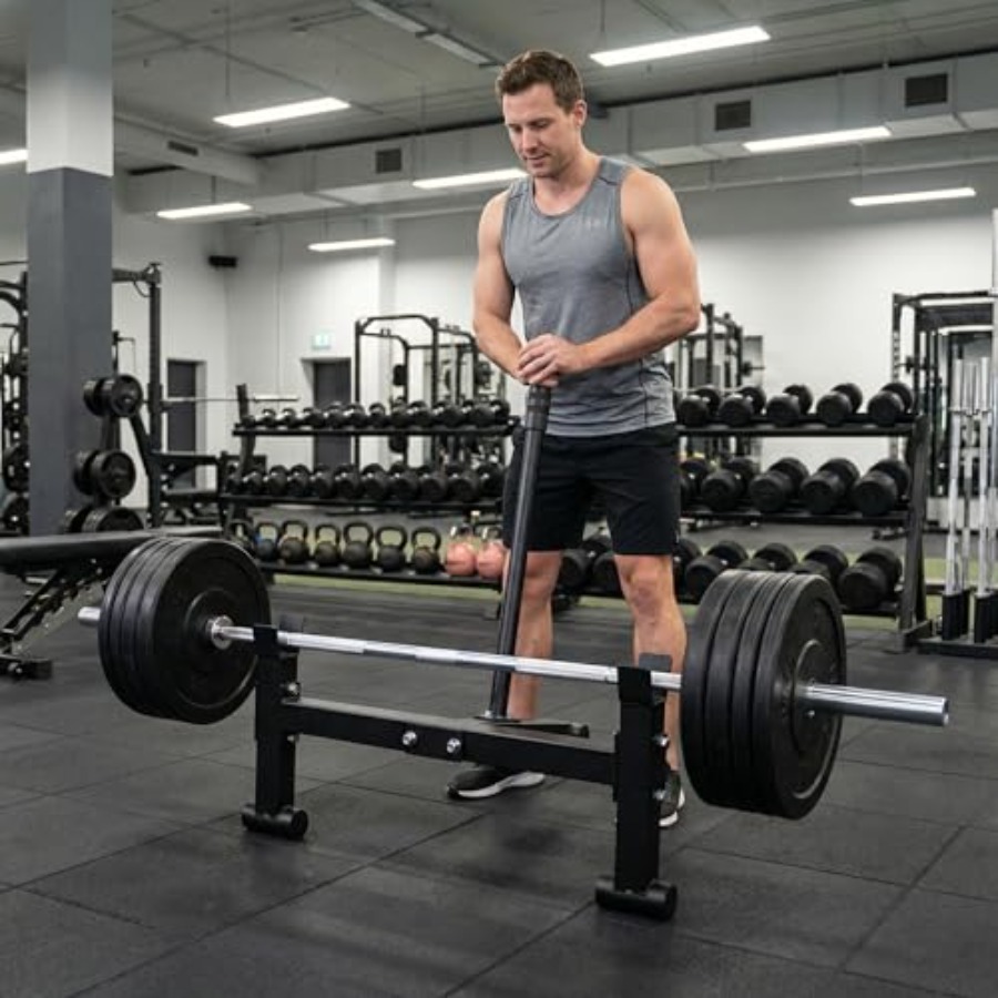 Deadlift Barbell Jack Stand He – обзор и цена Heavy Equipment Jack Stands