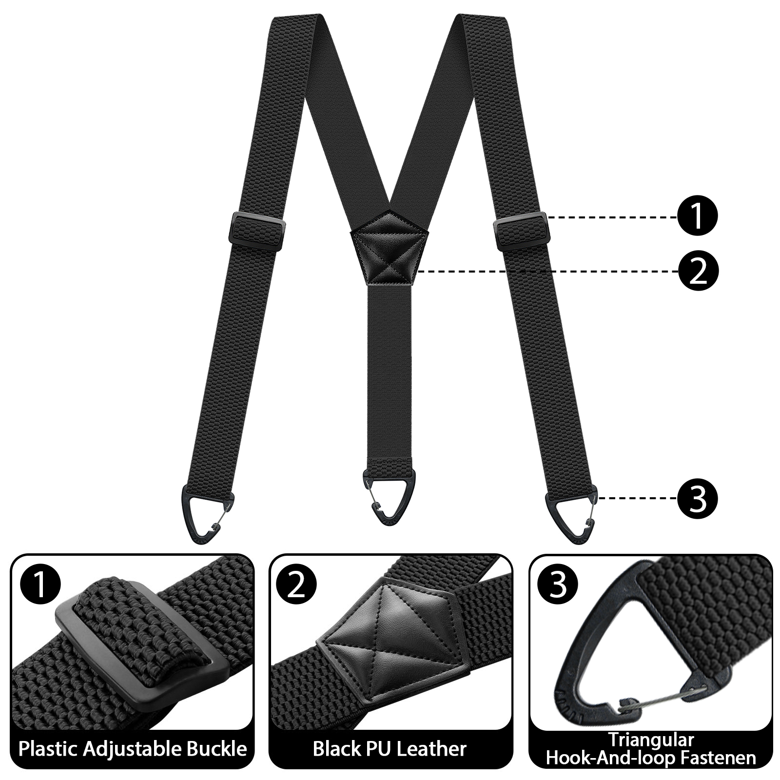 Hidden Suspenders for Men Heav – обзор и цена Heavy Equipment Operator Shirts