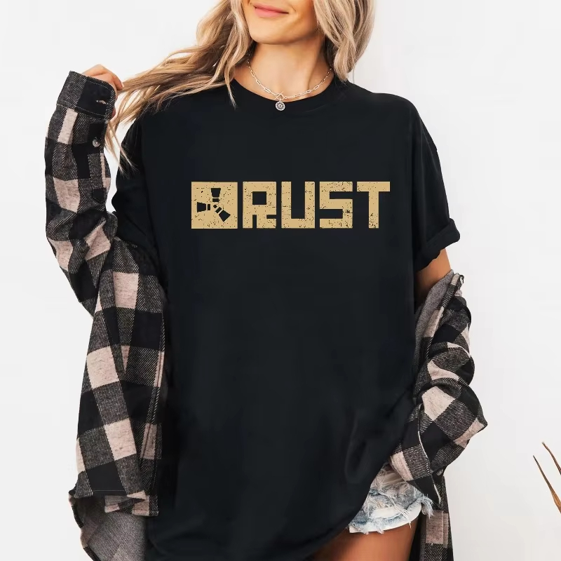 Rust Video Game T-Shirt: Unise – обзор и цена Heavy Equipment Operator Shirts