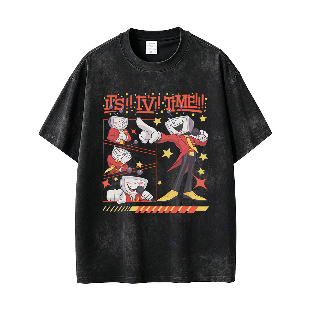 Washed Vintage Game Deltarune  – обзор и цена Heavy Equipment Operator Shirts