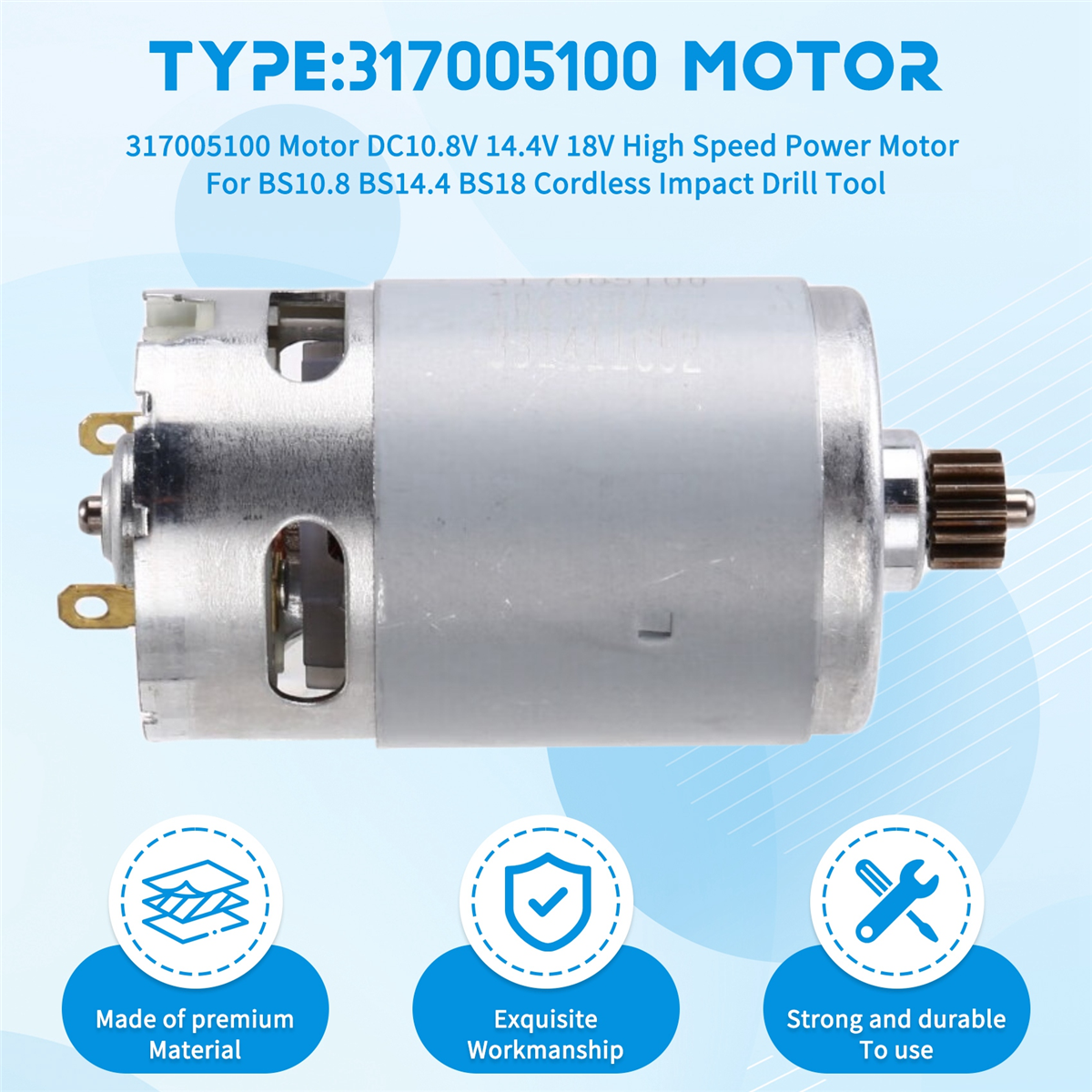 A002 317005100 Motor DC10.8V 1 – обзор и цена Heavy Equipment And Machinery