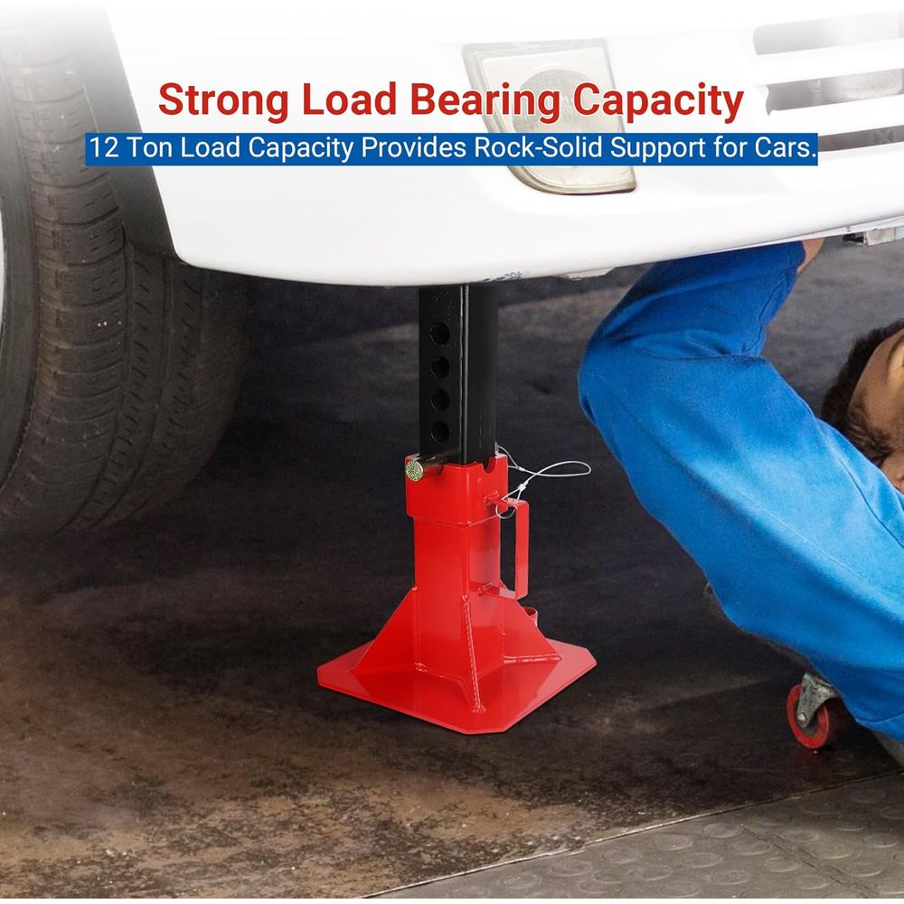 Heavy Duty Pin Type Profession – обзор и цена Heavy Equipment Jack Stands