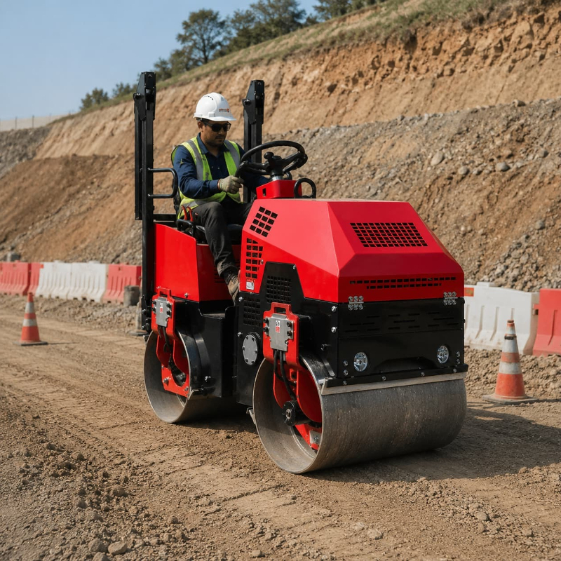 Double Drum Vibratory Road Rol – обзор и цена Heavy Equipment And Machinery