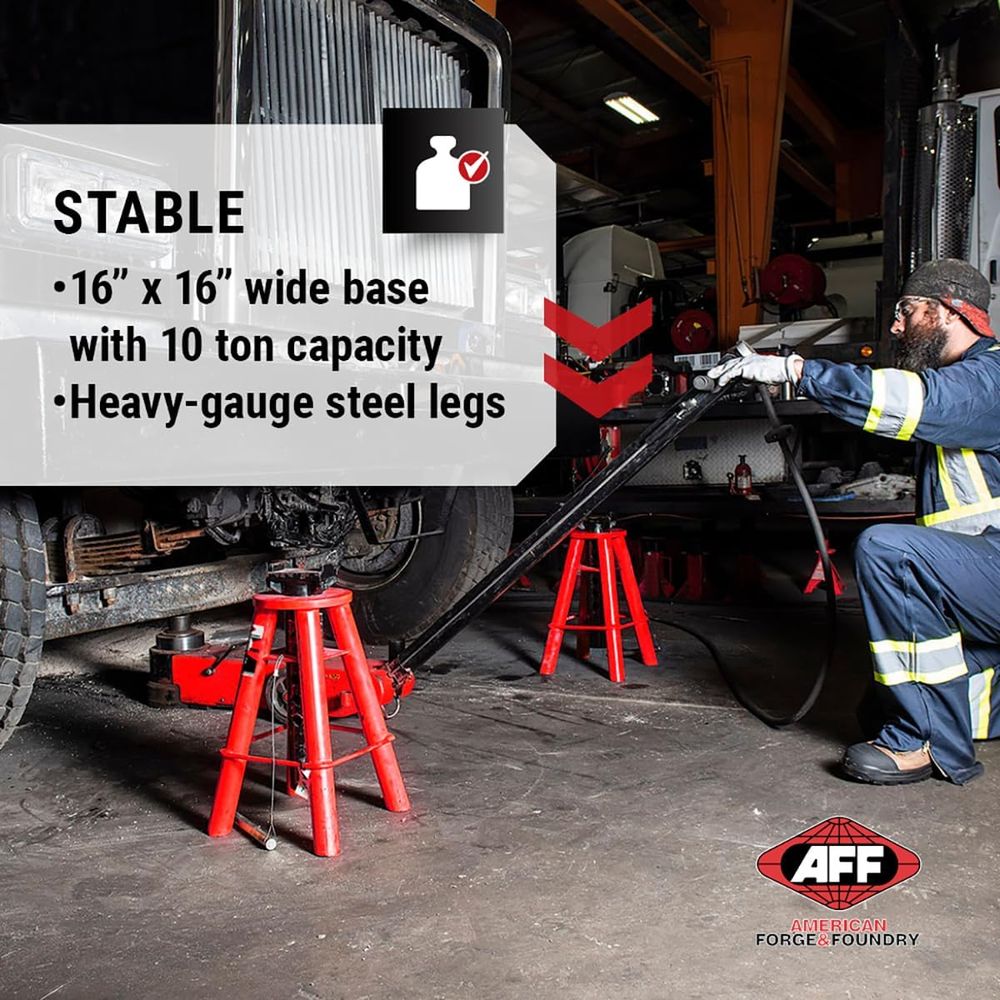 Jack Stand Set - Heavy Duty Ja – обзор и цена Heavy Equipment Jack Stands