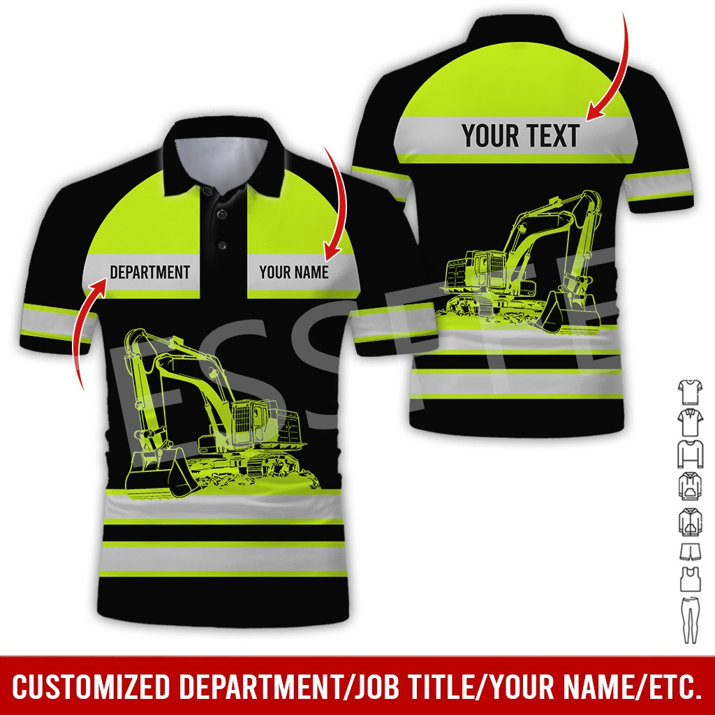 Custom Name Cosplay Crane Heav – обзор и цена Heavy Equipment Operator Shirts