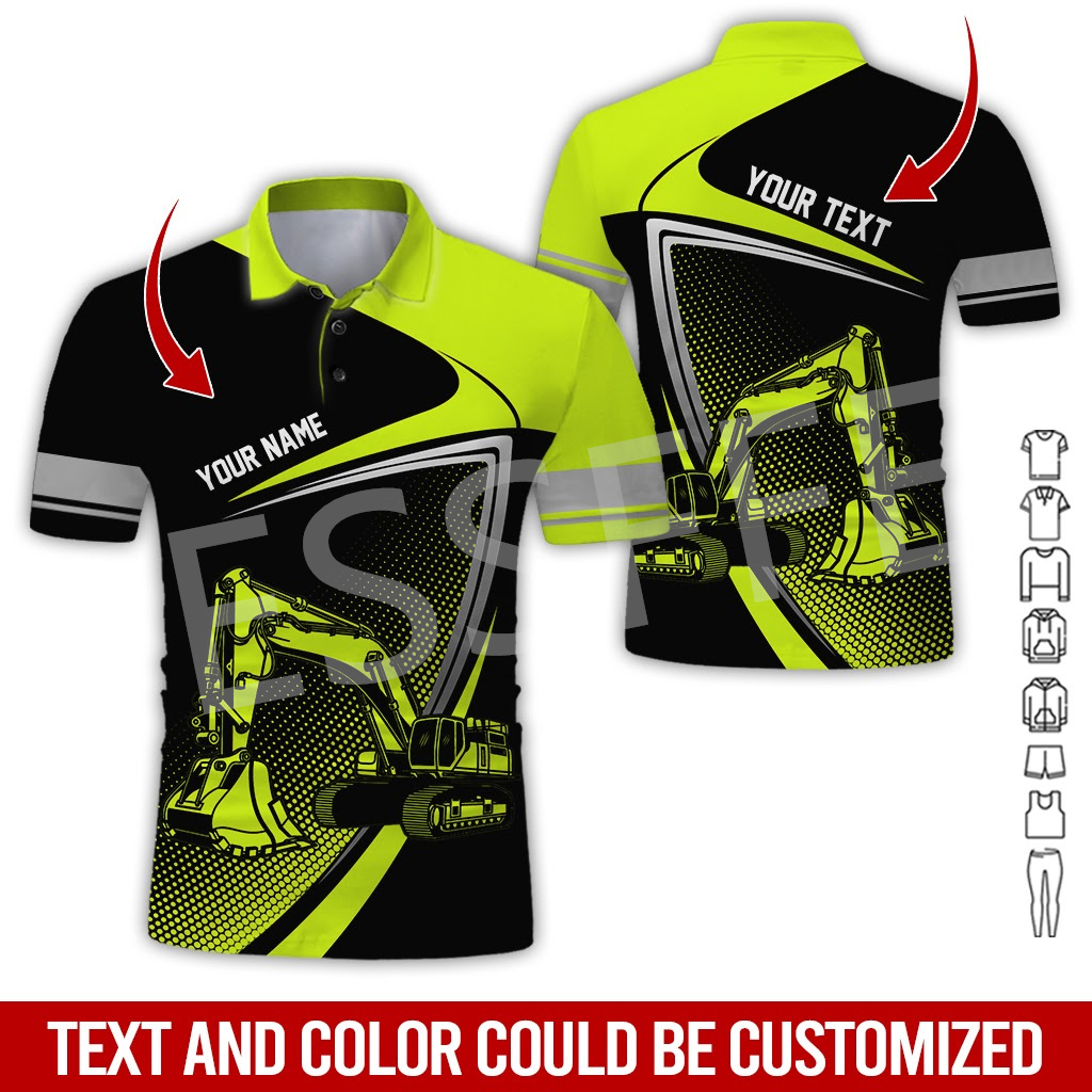 Custom Name Cosplay Crane Heav – обзор и цена Heavy Equipment Operator Shirts