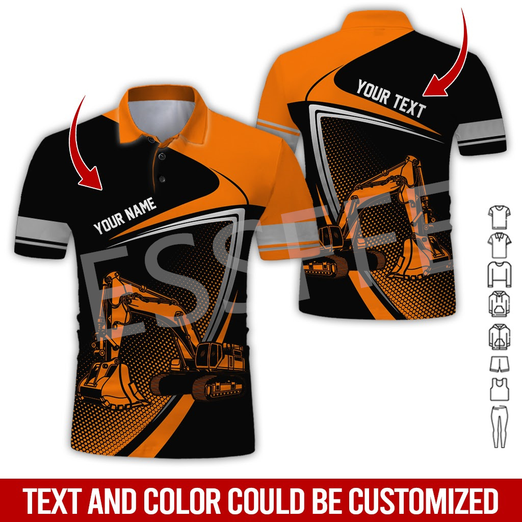Custom Name Cosplay Crane Heav – обзор и цена Heavy Equipment Operator Shirts