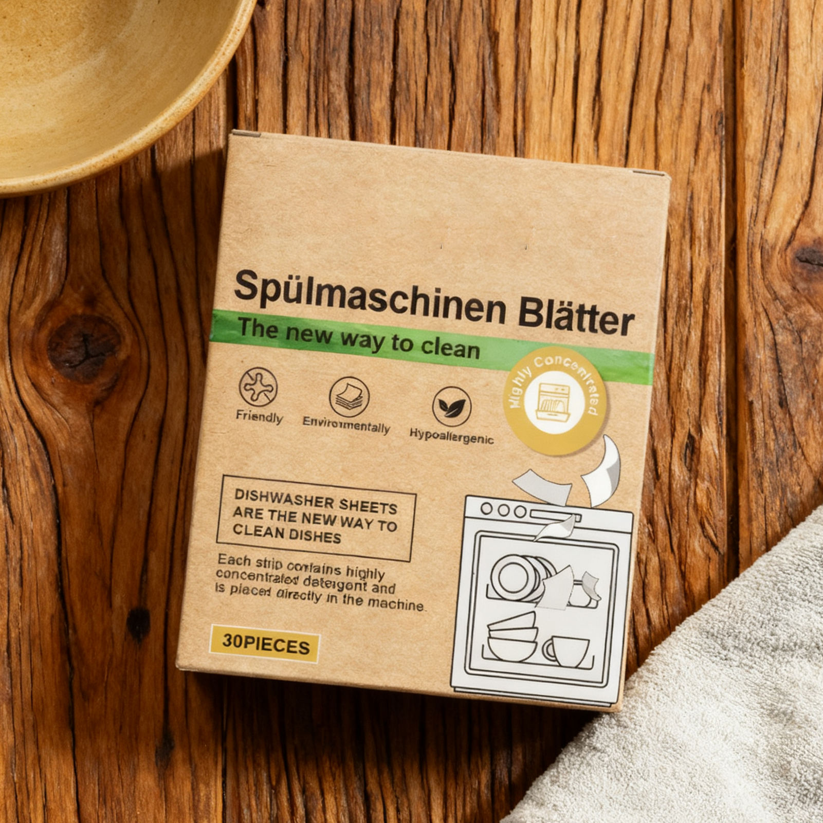 Dishwasher Cleaner Tablets, 30 – обзор и цена Heavy Equipment Grinder
