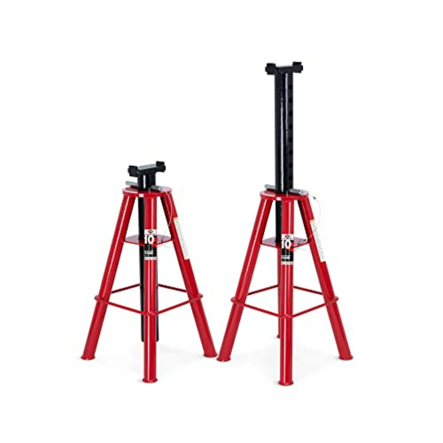10 Ton Jack Stand Set - Heavy  – обзор и цена Heavy Equipment Jack Stands
