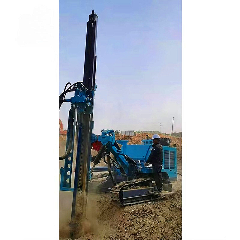 DTH Drill Rig Crawler Type Hea – обзор и цена Heavy Equipment Mining