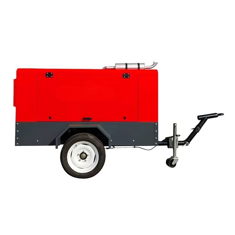 Portable Screw Air Compressor  – обзор и цена Heavy Equipment Mining