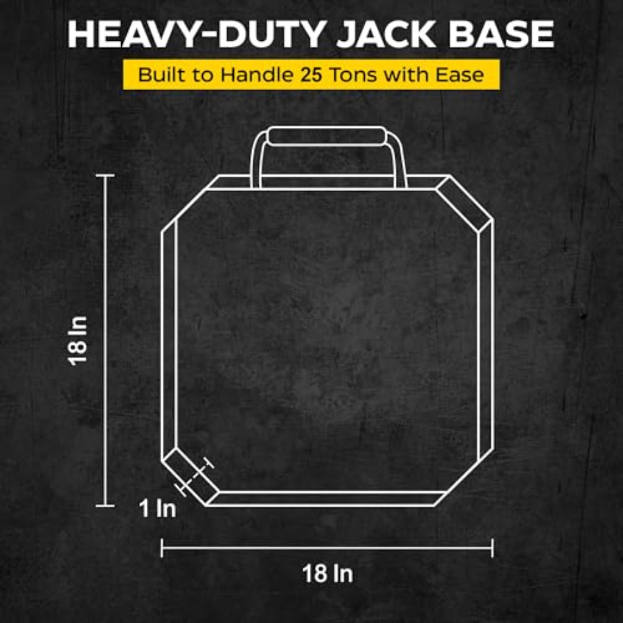 25 Ton Cribbing Support Jack P – обзор и цена Heavy Equipment Jack Stands