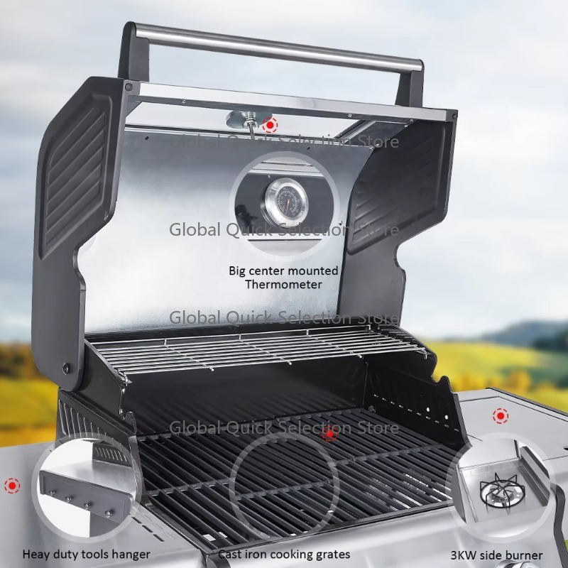 Heavy-duty Smokeless Gas BBQ G – обзор и цена Heavy Equipment Business